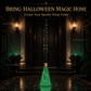 🧙 Animated Witch Broom Halloween Decoration with Lights and Sound