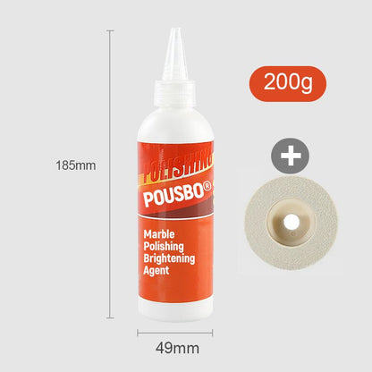 📢📢50% OFF !! ⏰Easy One-Wipe Polish | Marble Brightening Formula | Quick, Protective Shine