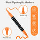 🔥Hot Sale🔥Dual-Tip Glitter Marker Pen