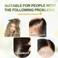 Smooth & Glossy Hair Shampoo - Natural growth, deep follicle repair, Sulfate-Free Formula for All Hair Types