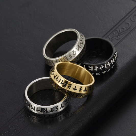 🎄Christmas Sale 60% OFF🔥Viking Rune Rotating Ring💍
