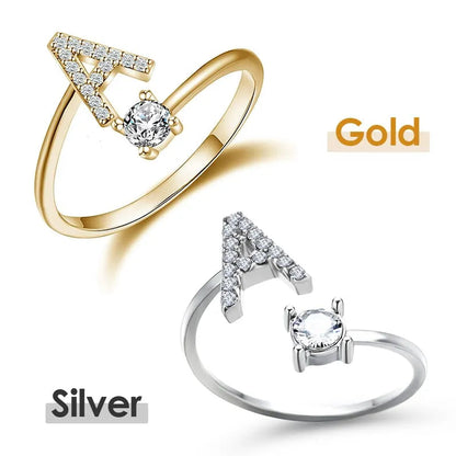 ⏳Time-Limited Special⏰Love Initial Ring – Personalized, adjustable & perfect as a meaningful gift for yourself or a loved one ✨