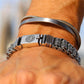 Six Character Truth-Prayer Wheel Bracelet