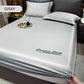 Ice Cooling Silky Bed Fitted Sheet & Pillow Cover