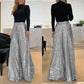 Women’s Trendy Sequin High Waist Wide Leg Pants（50% OFF）