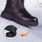 ❄️Winter Hot Sale❄️ Plush Lining Warm Leather Snow Boots
