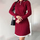 🎄Christmas Offers🎄Knitted Sweater ＆ Short Skirt 2-Piece Set