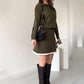 🎄Christmas Offers🎄Knitted Sweater ＆ Short Skirt 2-Piece Set
