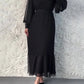 🎅Christmas Hot Sale 30% OFF🔥Sophisticated Long Pleated Dress