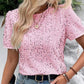 Women's Stylish Loose Round Neck Sequin T-Shirt（50% OFF）
