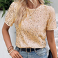 Women's Stylish Loose Round Neck Sequin T-Shirt（50% OFF）