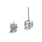 👸Sparkling Moissanite Round Stud Earrings（50% OFF）