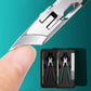 🔥2024 Hot Sale🔥Splashproof 25° Beveled Edge Nail Clippers 3-Piece Set