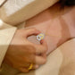 Retro Style Gold Tower Rhinestone Pendant