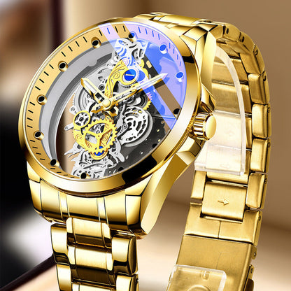 📢📢50% OFF !! ⏰Double-Sided Skeleton Automatic Tourbillon Non-Mechanical Movement Watches