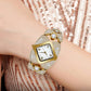 ⏳Time-limited Special⌛Women's Retro Quartz Watch with Sparkling Rhinestones