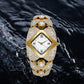⏳Time-limited Special⌛Women's Retro Quartz Watch with Sparkling Rhinestones