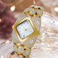 ⏳Time-limited Special⌛Women's Retro Quartz Watch with Sparkling Rhinestones