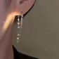 Women's Fashion Double Layer Chain Earrings