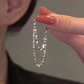 Women's Fashion Double Layer Chain Earrings