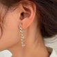 Women's Fashion Double Layer Chain Earrings