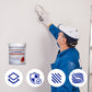 Elastic Crack Resistant Wall Repair Paste