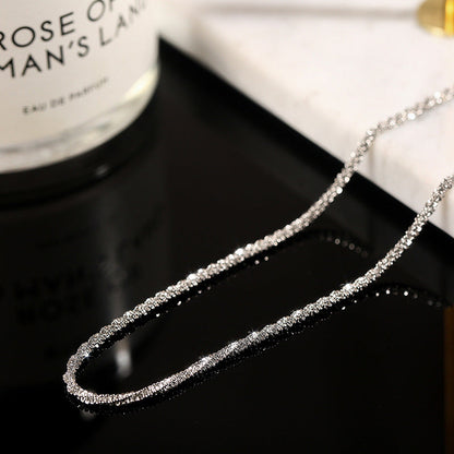 Minimalist Sparkling Thin Chain