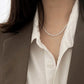 Minimalist Sparkling Thin Chain