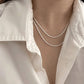 Minimalist Sparkling Thin Chain