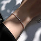 Minimalist Sparkling Thin Chain