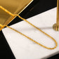 Minimalist Sparkling Thin Chain