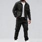 🔥New arrivals offer-Men’s Retro Jacket & Cargo Pants 2-Piece Set