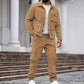🔥New arrivals offer-Men’s Retro Jacket & Cargo Pants 2-Piece Set
