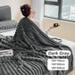 🔥Last Day Sale 50% OFF🎁Super Soft Fur Ribbed Fleece Throw Blanket🔥