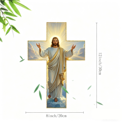 🎅🏻Christmas Sale🎁Retro Jesus Christ Wall Cross Decor