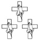 📢Buy 2 Get 1 Free🔥Home Decor Cross with Praying Hands