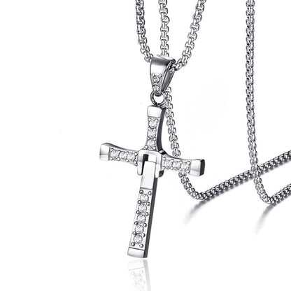 ⏳Time-Limited Special⏰Unisex Cross Pendant Necklace for Men and Women