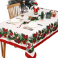 🎅🏻 Waterproof Rectangular Christmas Tablecloth