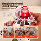 🎄Christmas Hot Sale🎅🏻Luminous Christmas Wall Stickers Set
