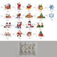 🎄Christmas Hot Sale🎅🏻Luminous Christmas Wall Stickers Set