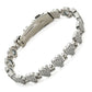 Women's Dazzling Heart-Shaped Magnetic Copper Bracelets