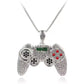 🎄Christmas Sale 60% OFF🔥Rhinestone Arcade Game Controller Necklace