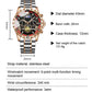 🎄Christmas Sale 70% OFF🔥Men's Luminous Waterproof Flywheel Quartz Watch