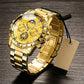 🎄Christmas Sale 70% OFF🔥Men's Luminous Waterproof Flywheel Quartz Watch