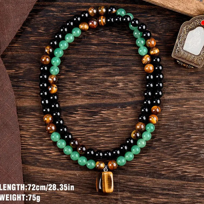 🎁New Year Sale✨Bohemian Natural Stone Beaded Necklace
