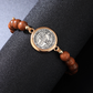 Unisex Adjustable Wooden Beads St Benedict Bracelet (50% OFF)