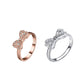 Women's Sparkly Bow Knot Ring（50% OFF）