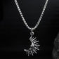 🎁Valentine's Day Gift🔥Sun & Moon Spliced Pendant Necklace Set