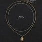 🎁Valentine's Day Gift🔥Sun & Moon Spliced Pendant Necklace Set