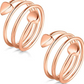 🔥Buy 1 Get 1 Free✨Adjustable Spiral Heart Copper Ring💓💍